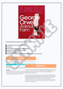Animal Farm Text Guide