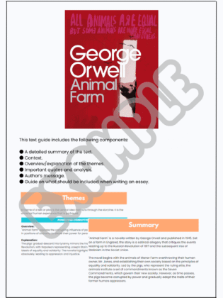 Text Guide: Animal Farm
