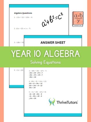 Year 10 Tutoring