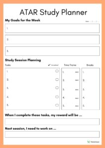 ATAR study notes