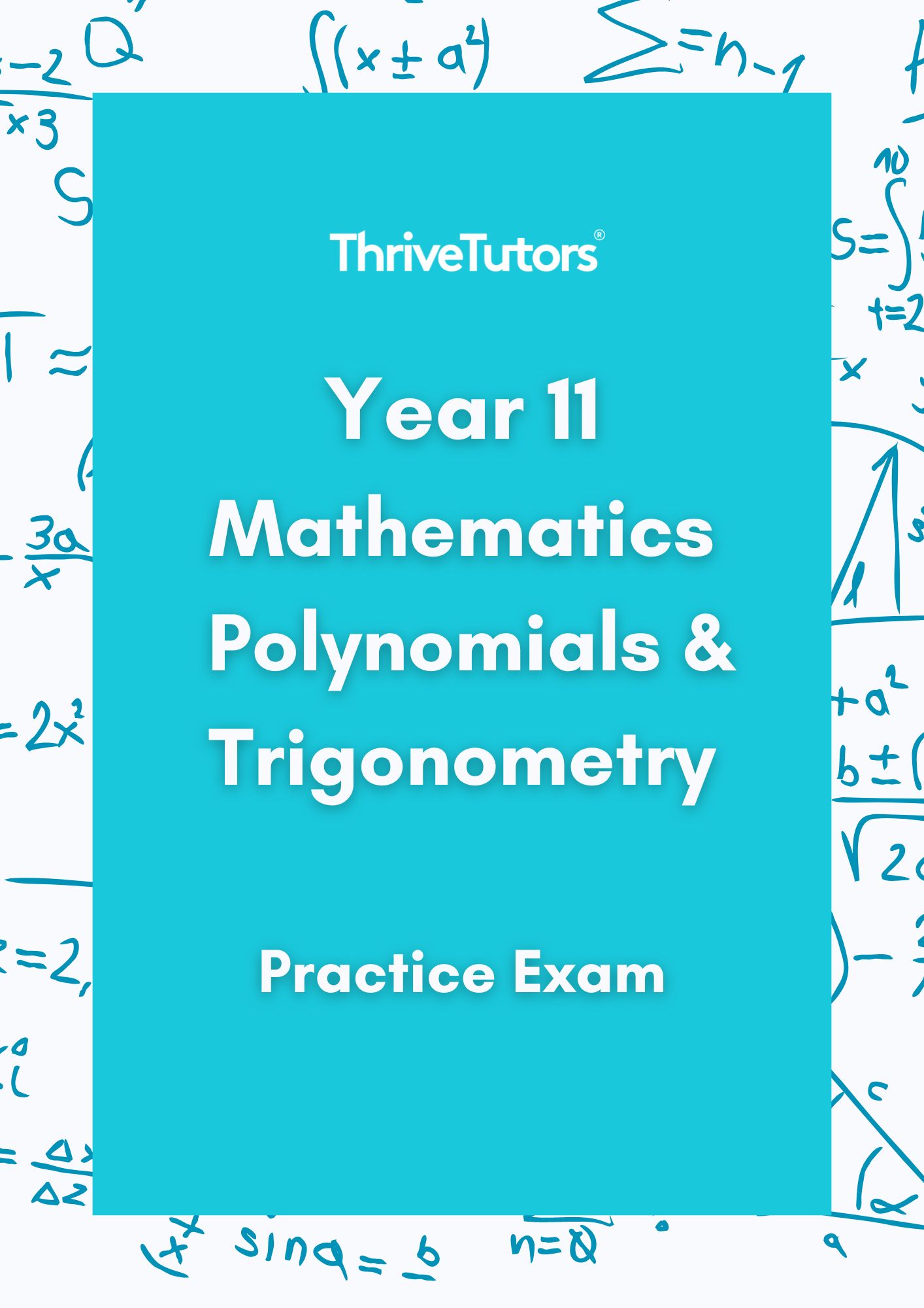 Year 11 Polynomials Practice Exam