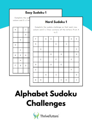 Alphabet Sudoku Challenge