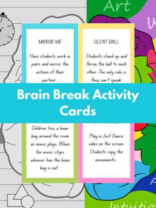 Brain Break Activity Cards