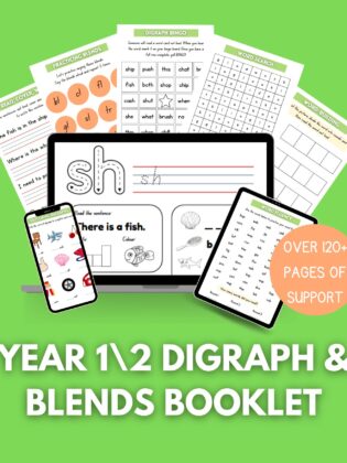 1. Digraphs & Blends Booklet
