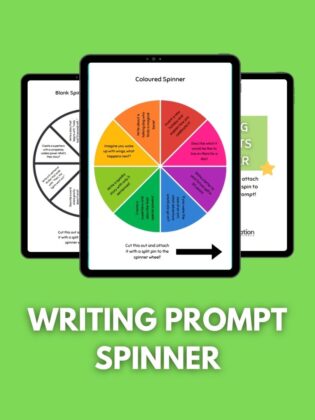 Writing Prompts Spinner
