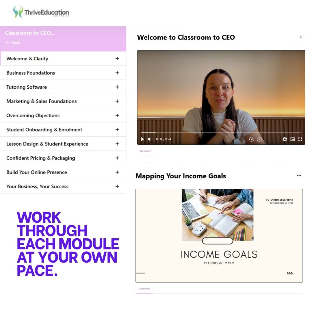 Classroom to CEO Course