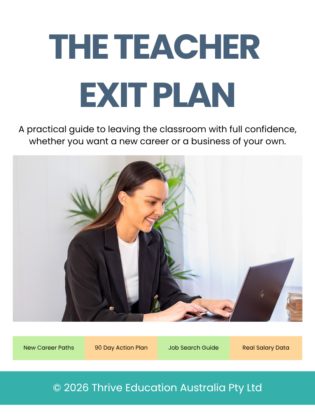 The Teacher Exit Plan: E-Book