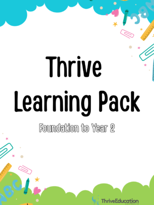 Thrive Learning Pack: Foundation to Year 2